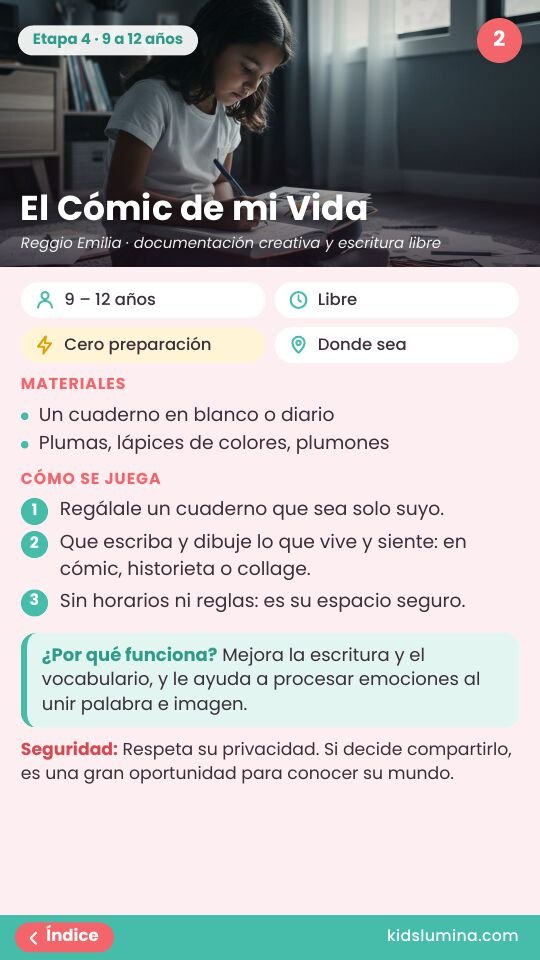 Actividad: El Cómic de mi Vida