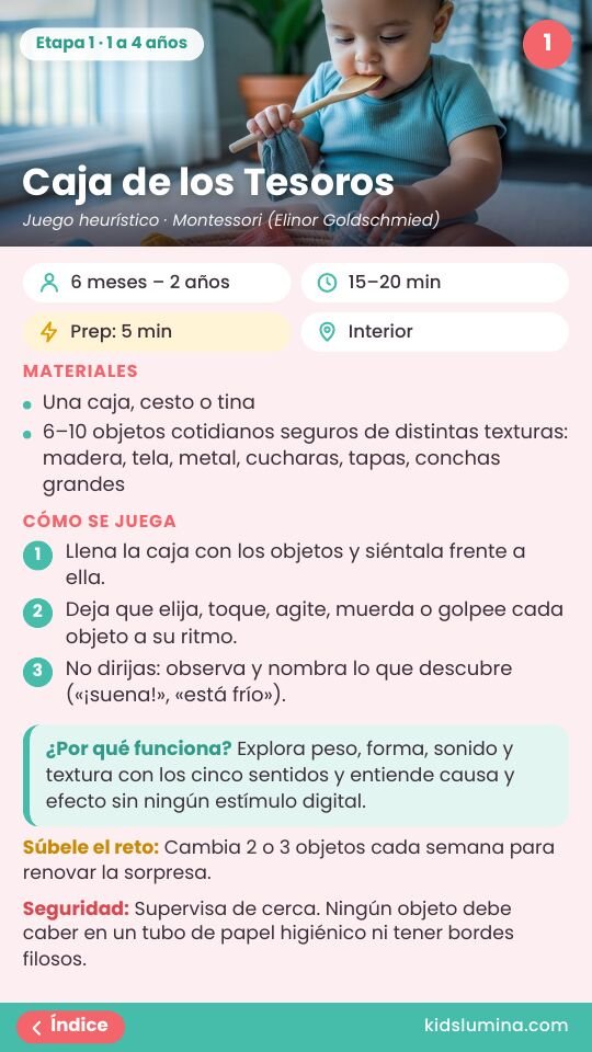 Actividad: Caja de los Tesoros